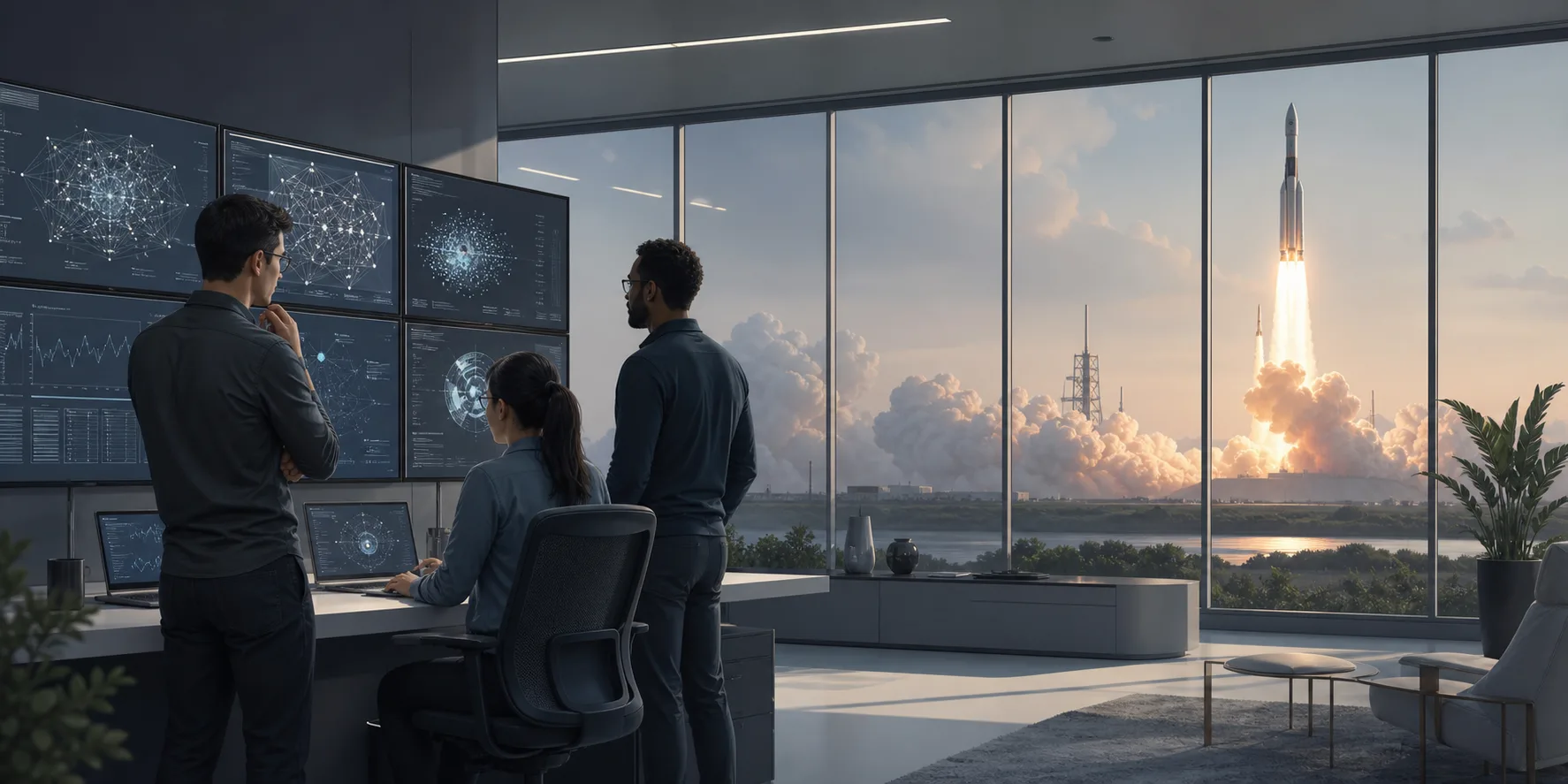 Why AI labs talk restraint as Amazon and SpaceX push ahead