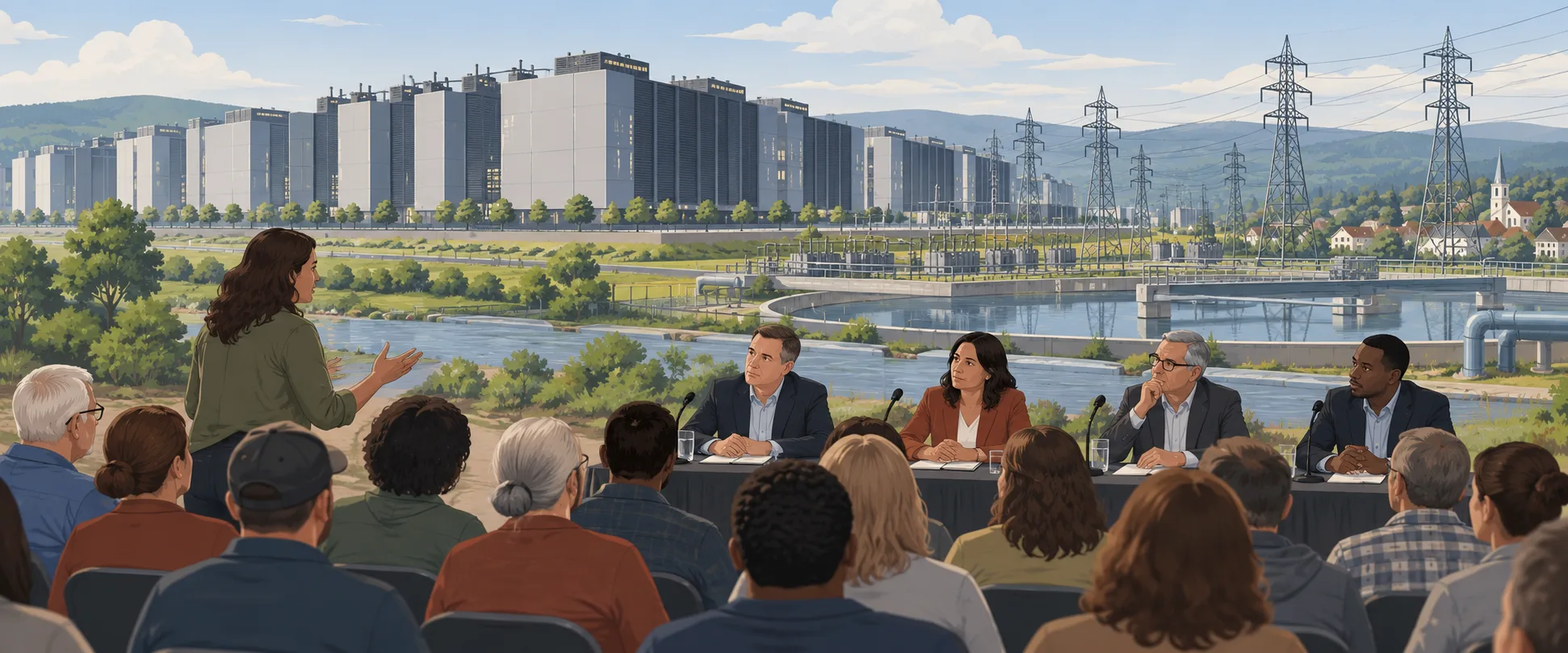 Data Center Growth Becomes a Test for 2026 Candidates