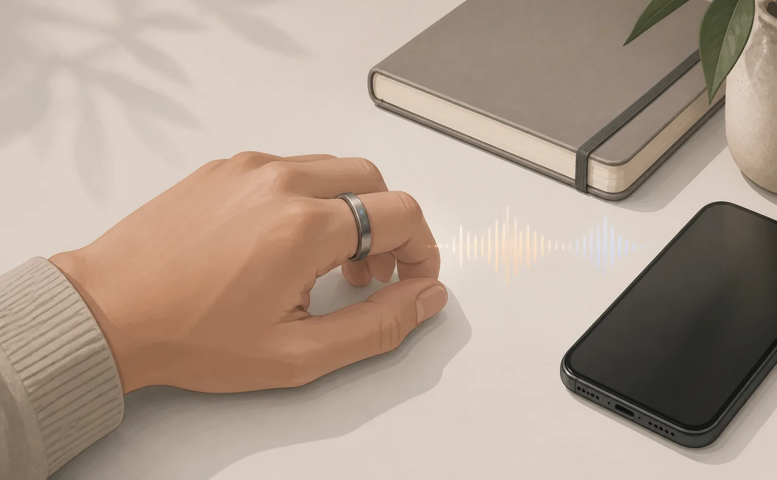 Can a voice ring make AI notetaking feel useful?