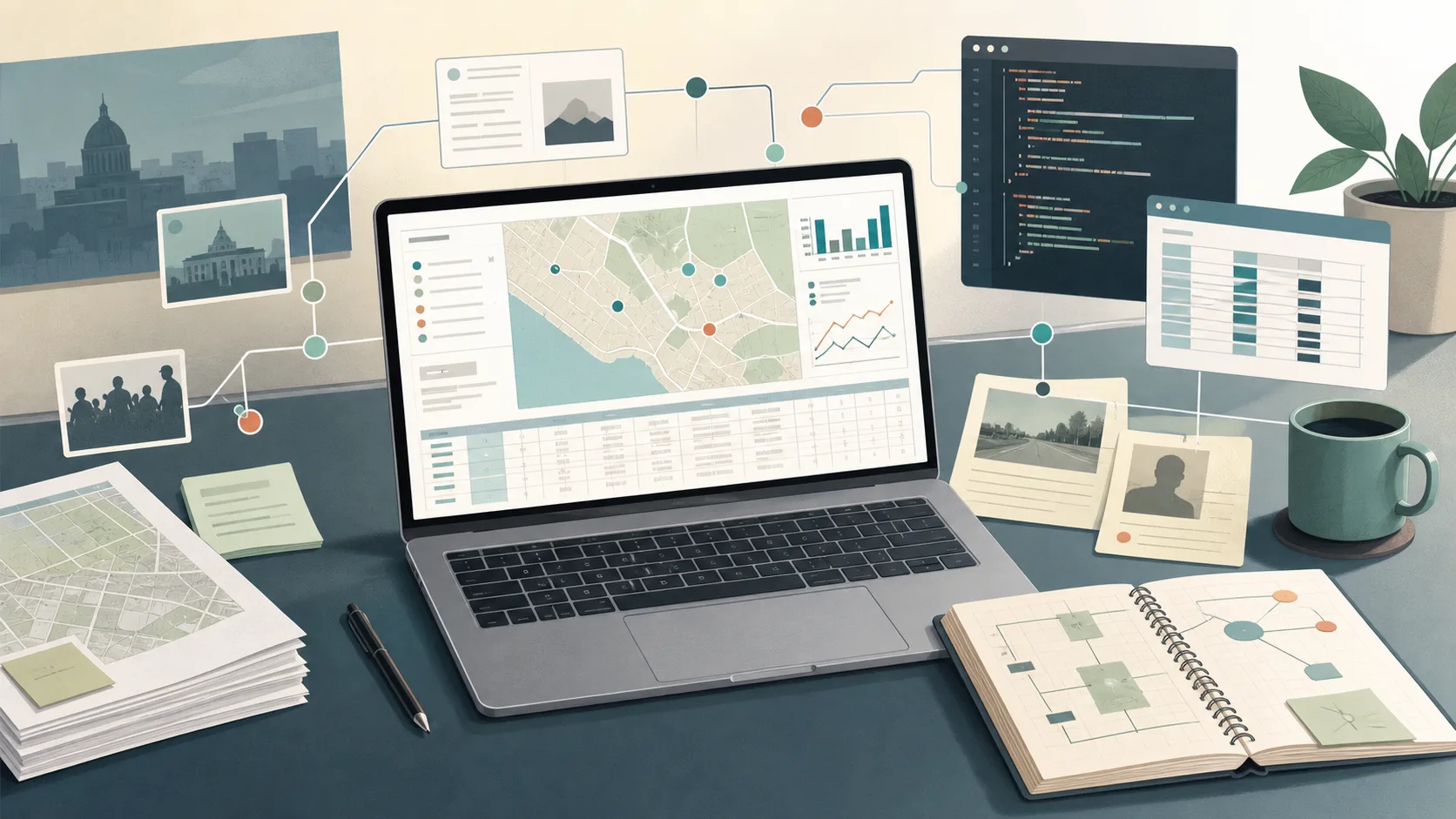 Seven AI agents help Data2Story turn CSV files into articles