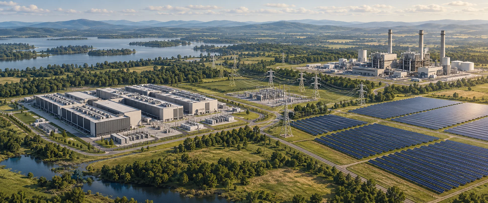 Rising data center demand puts fossil fuel power back in the pipeline