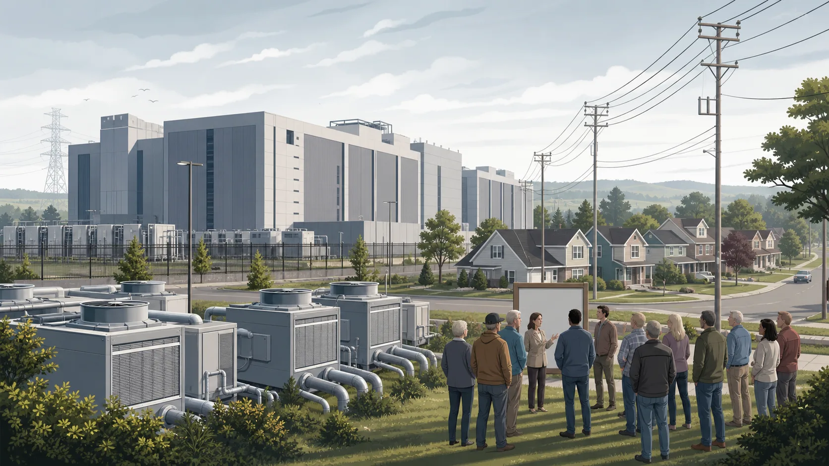 Why the AI boom made data centers a political flashpoint