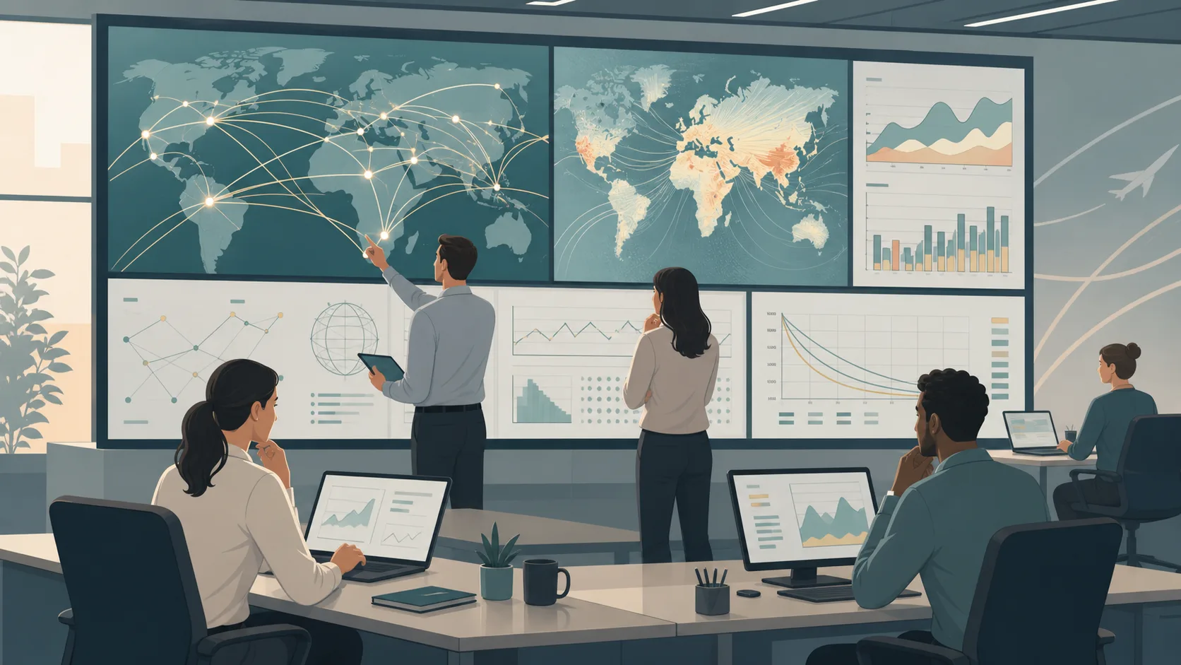 How market models help airlines price complex journeys faster