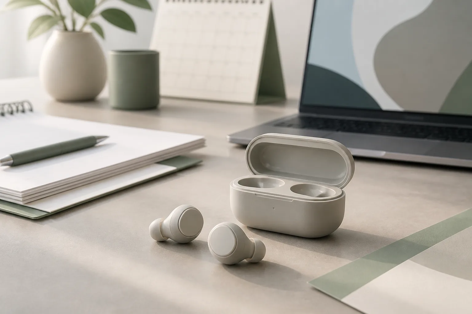 Plaud One turns AI note-taking into eSIM earbuds