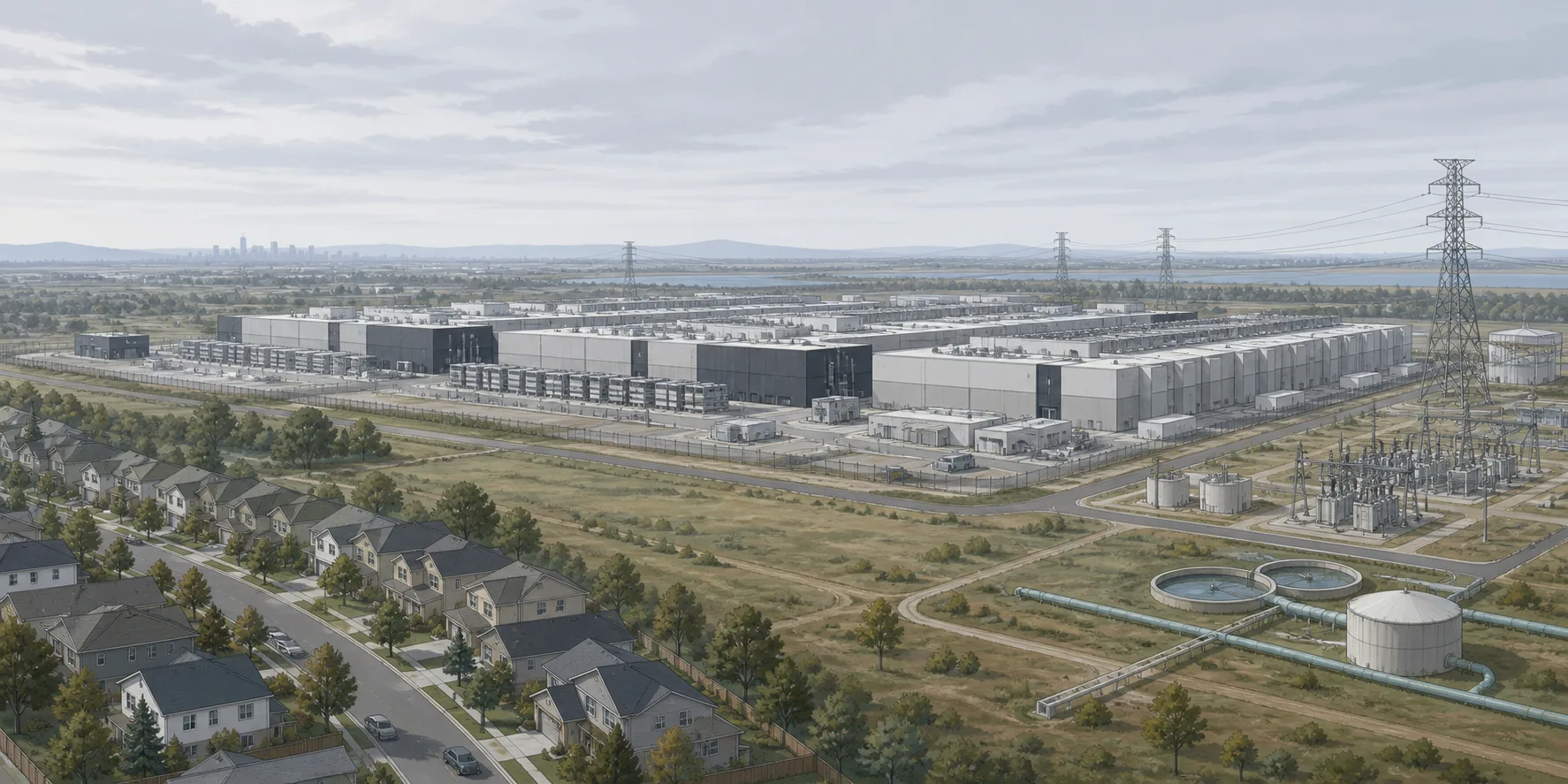 Americans Turn Sharply Against Nearby Data Centers