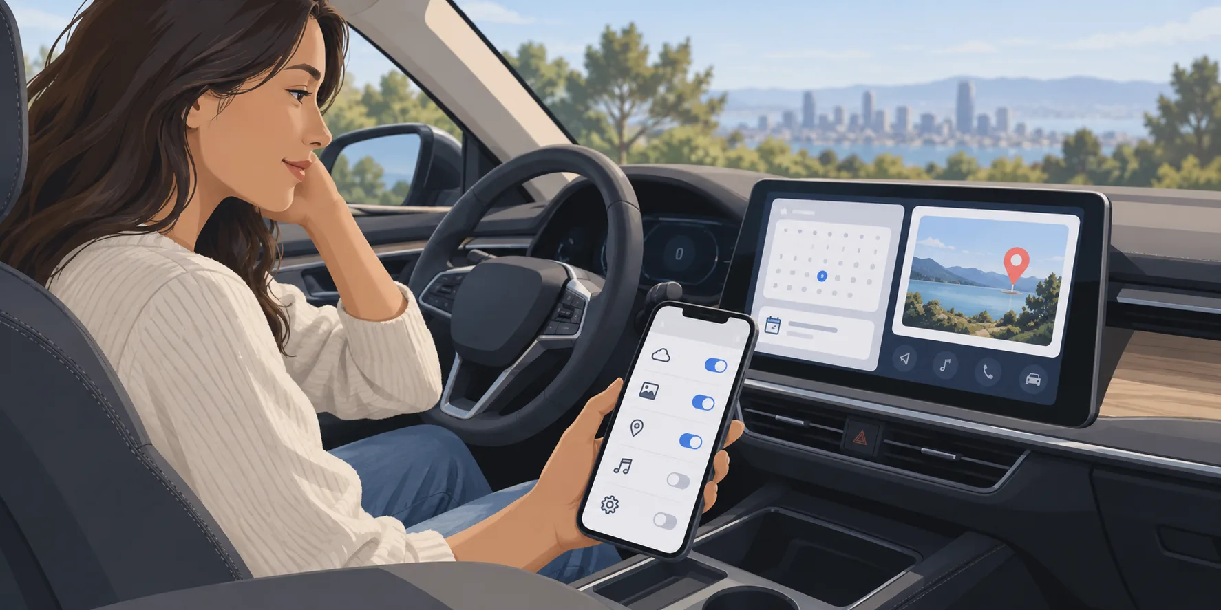 Gemini in the Car Can Use Your Personal Data