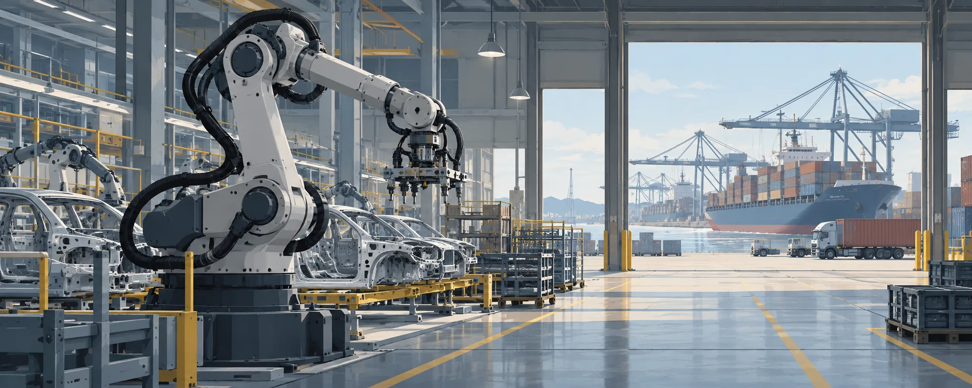 Trump Sets 180-Day Talks on Foreign Factory Robots