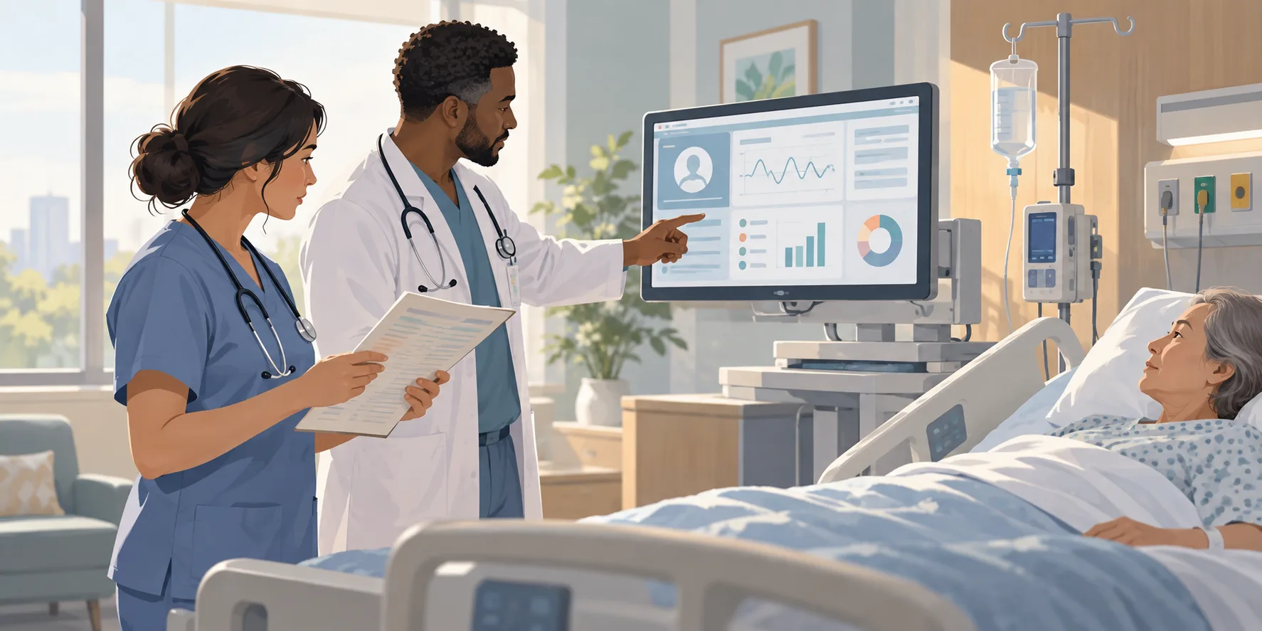 Hospitals Get a New AI Tool to Flag Hidden Illness Risks