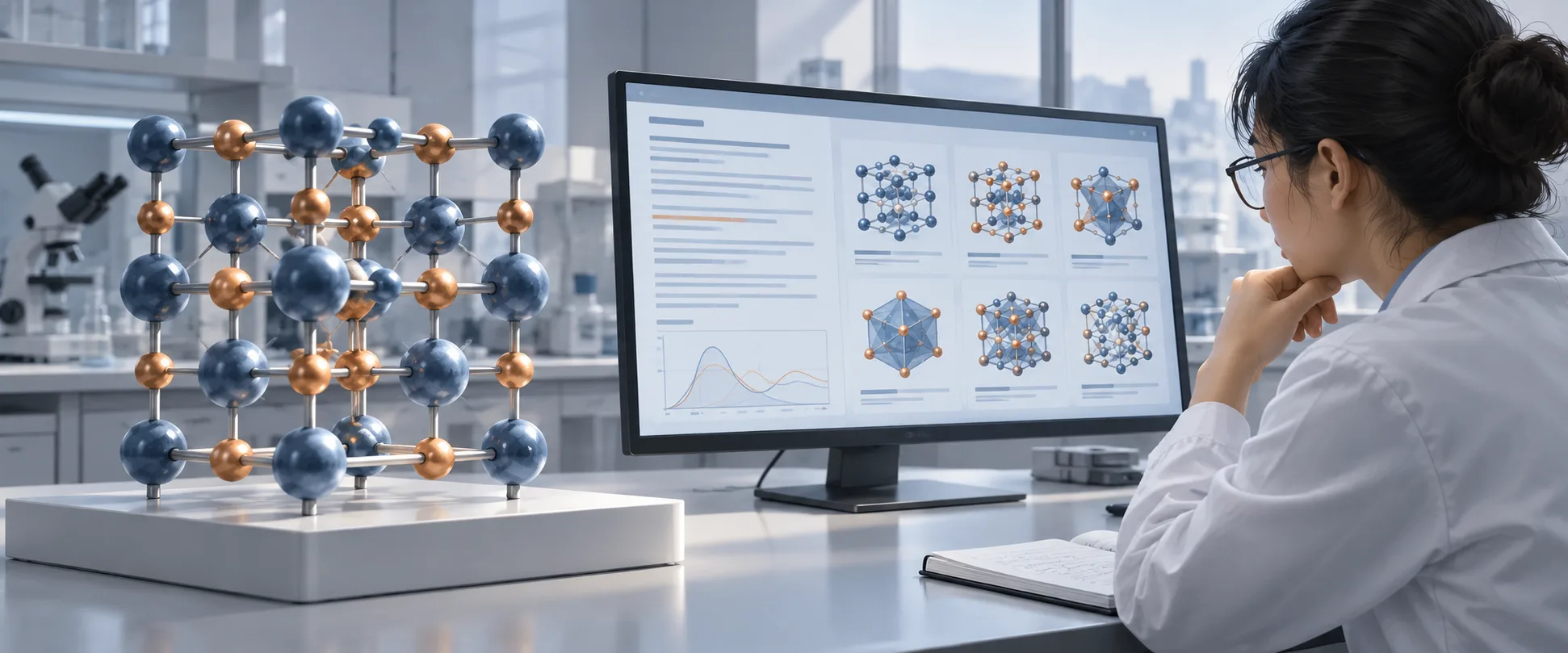 AI Connects Crystal Structures to the Materials Scientists Need