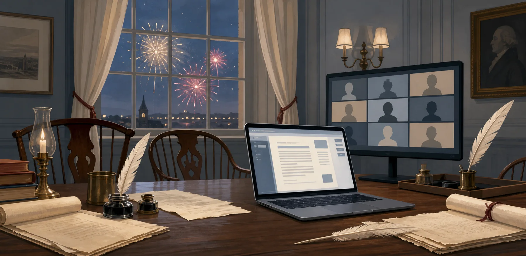 Google Recasts 1776 as an AI-Aided Workspace Project