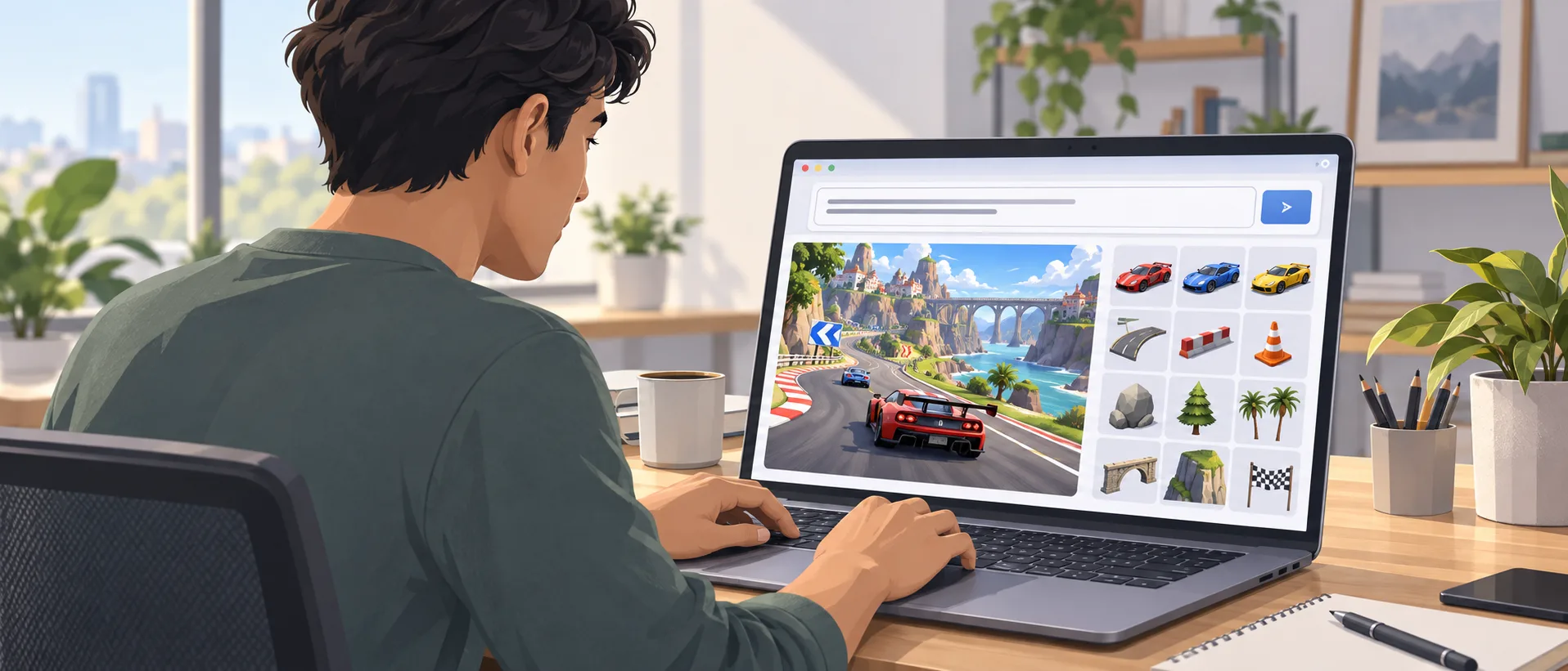 Build a browser game from a prompt with Google’s Playground