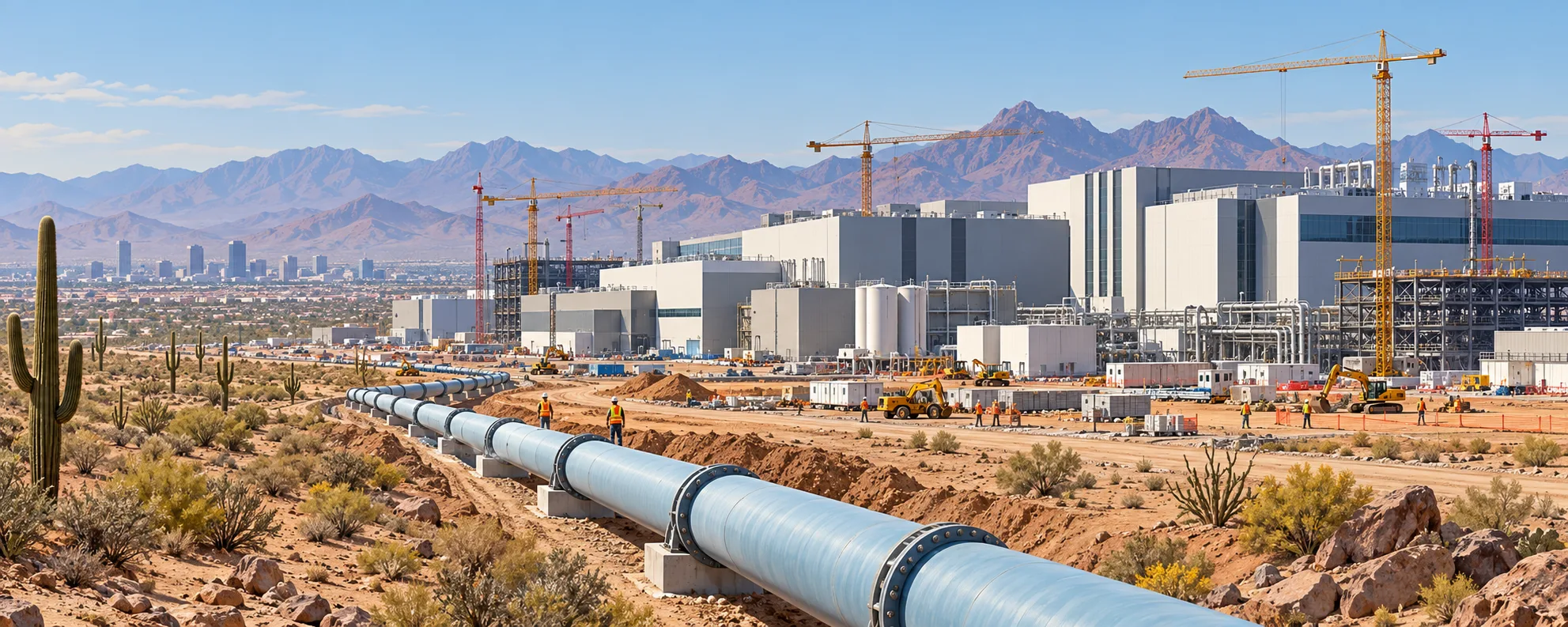 Arizona’s Chip Boom Raises Hard Questions About Data Center Water