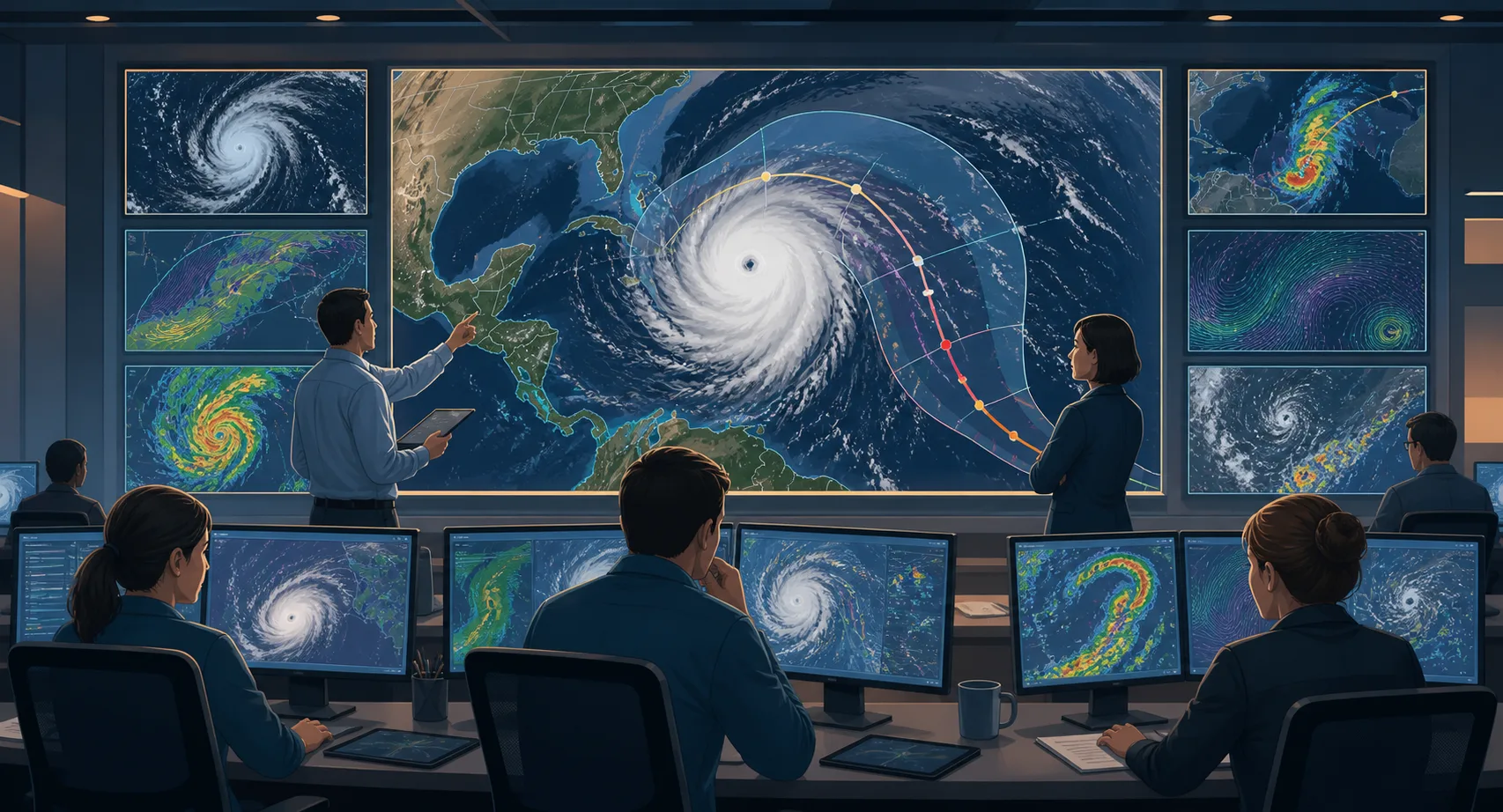 How WeatherNext gave hurricane forecasters more time