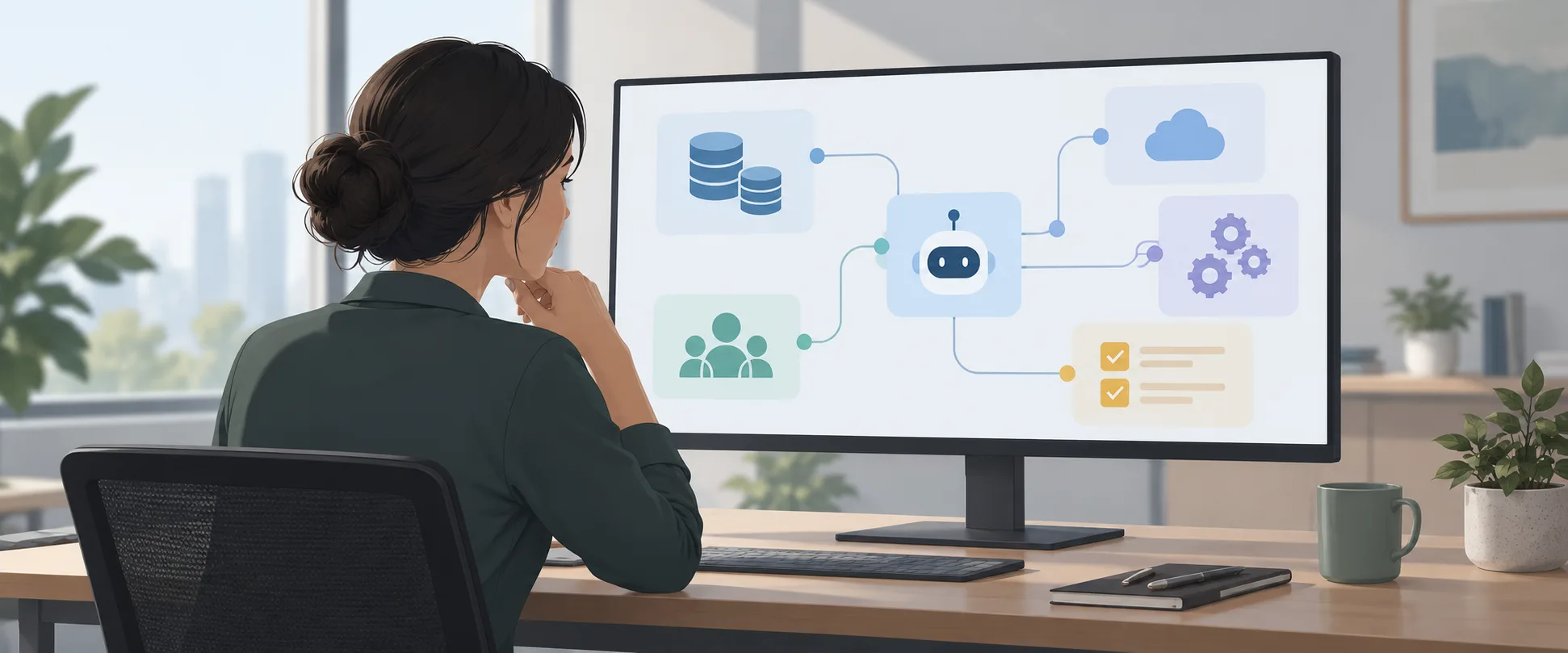 Bring business context to AI before agents make decisions