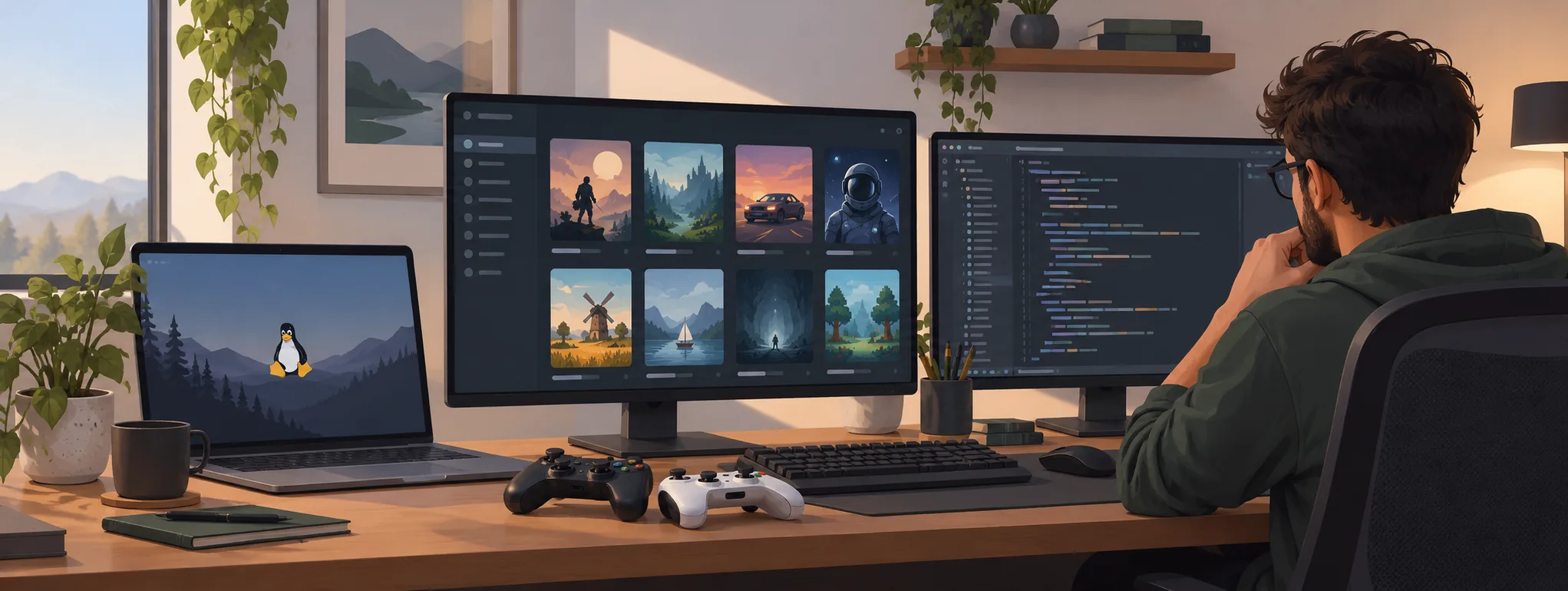 A Faster Epic Games Launcher Brings AI and Linux Into View