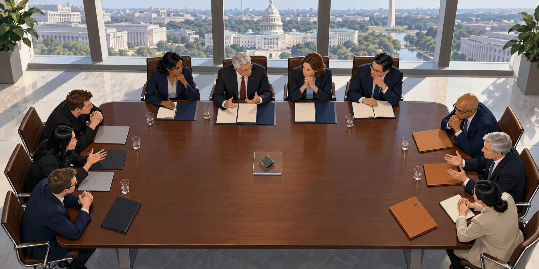 AI Firms Put Record Sums Into Washington Policy Work