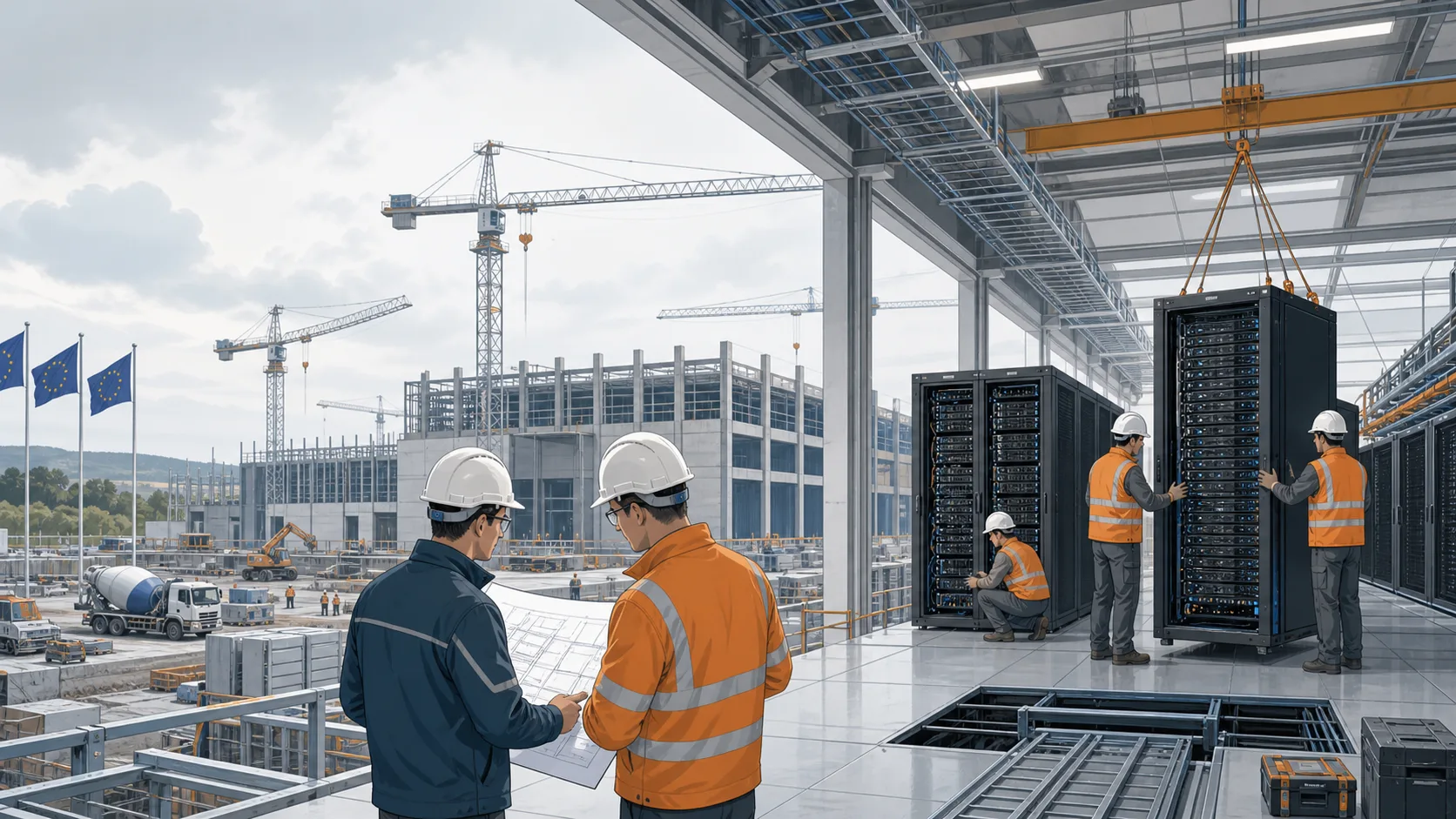 Europe opens bidding for AI gigafactories with a €30 billion pool