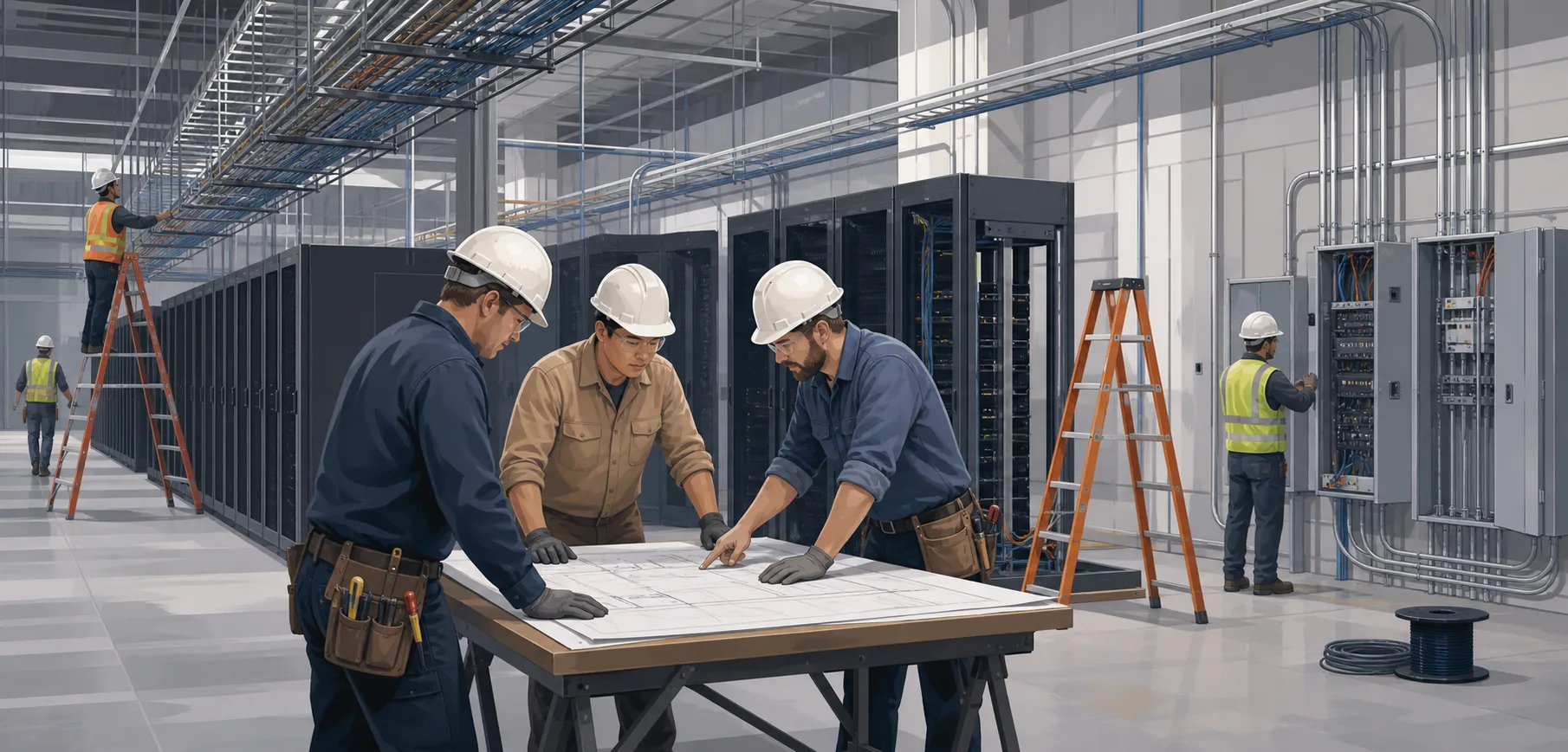 Why data center jobs are dividing electricians