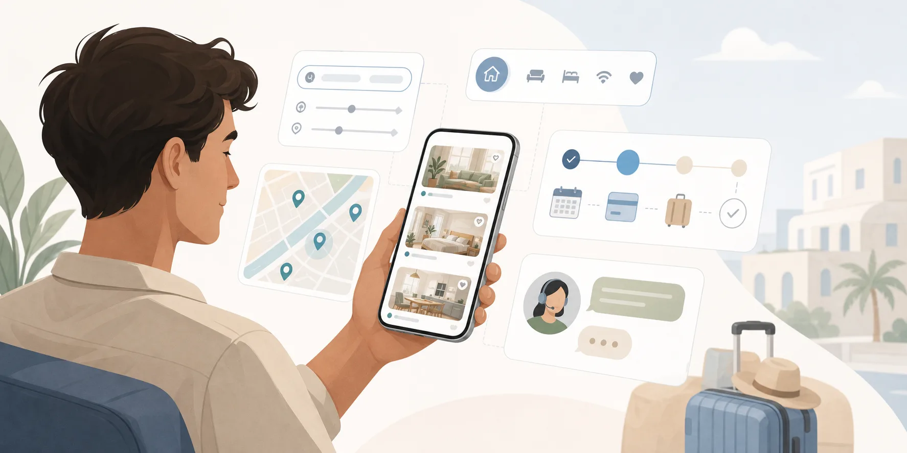 AI speeds Airbnb launches as new search test approaches