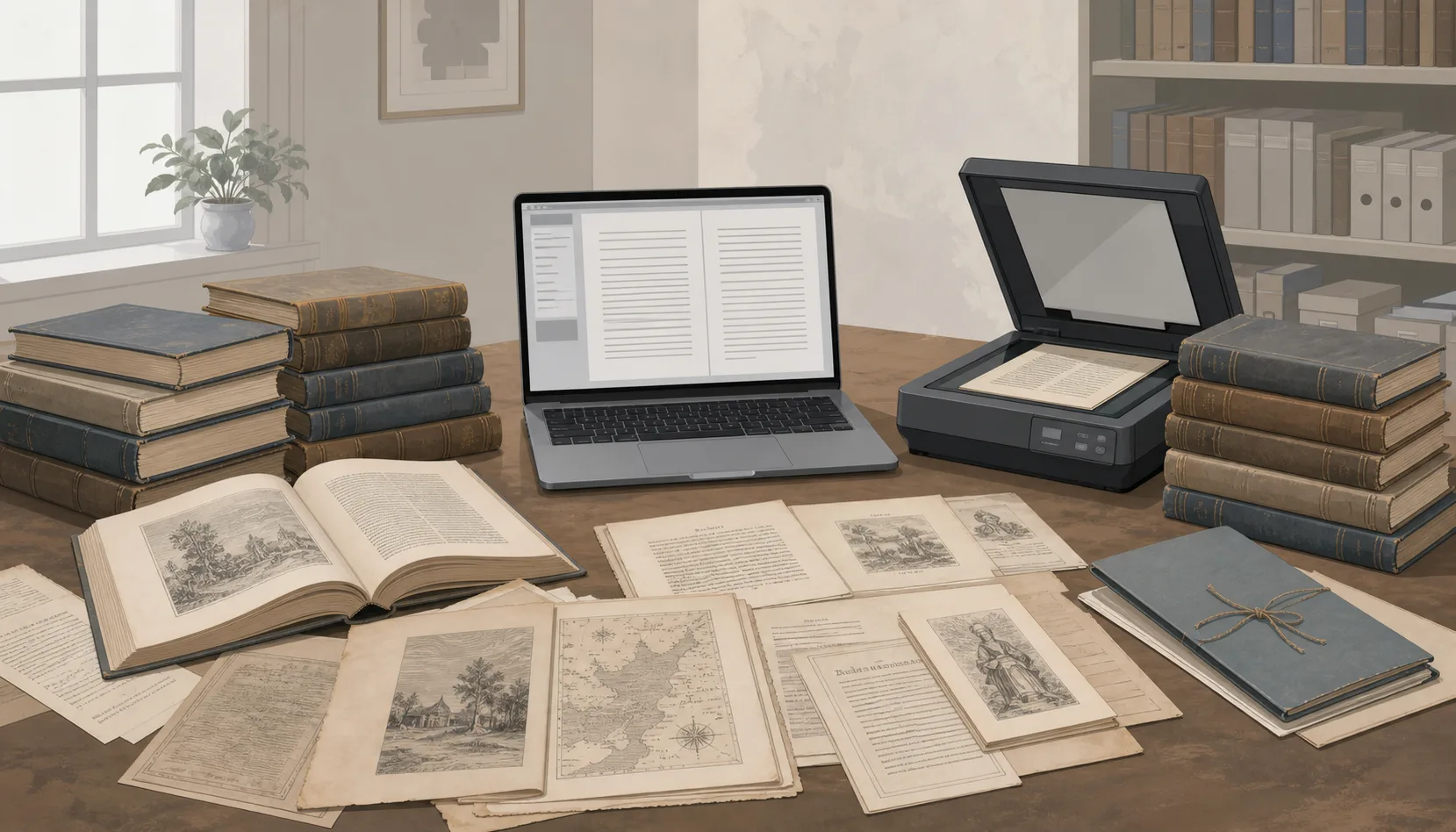FineBooks finds a cheaper path to cleaner OCR for AI training