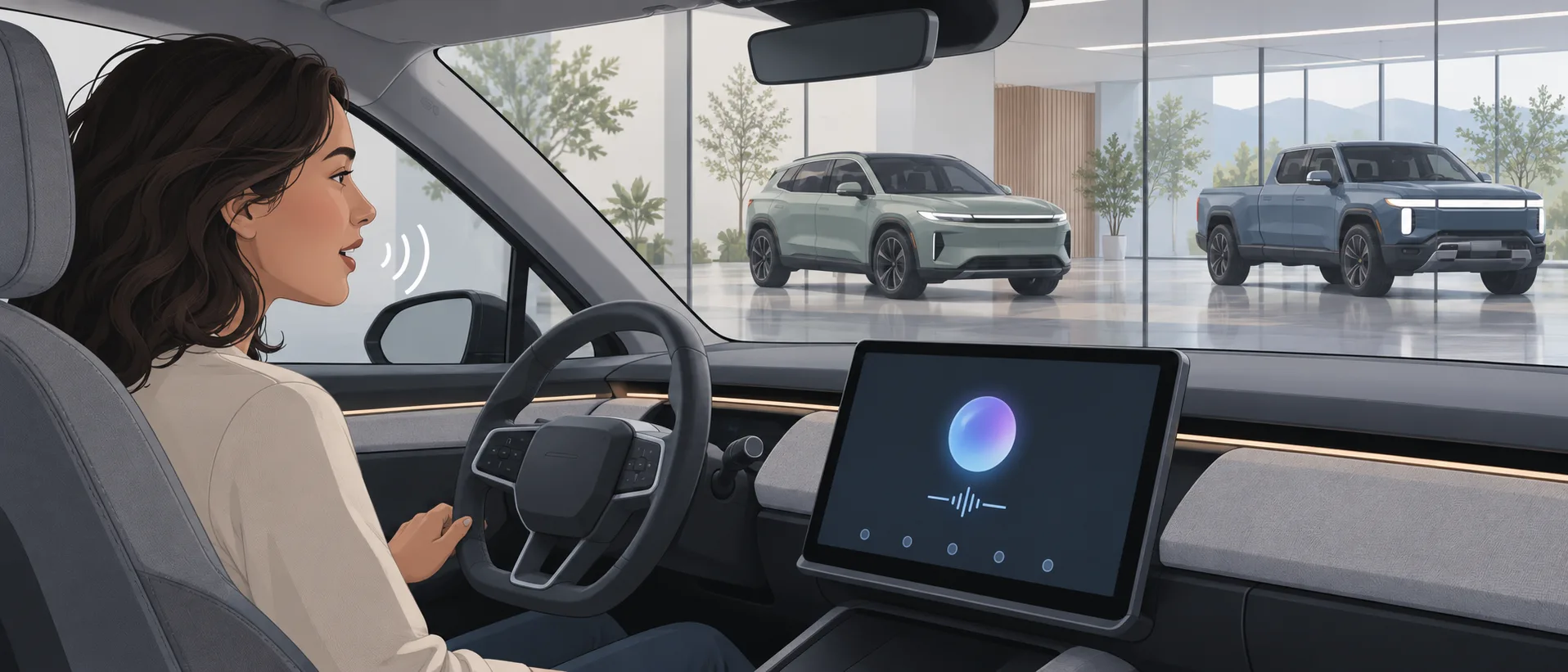 Rivian’s AI assistant joins its expanding VW partnership