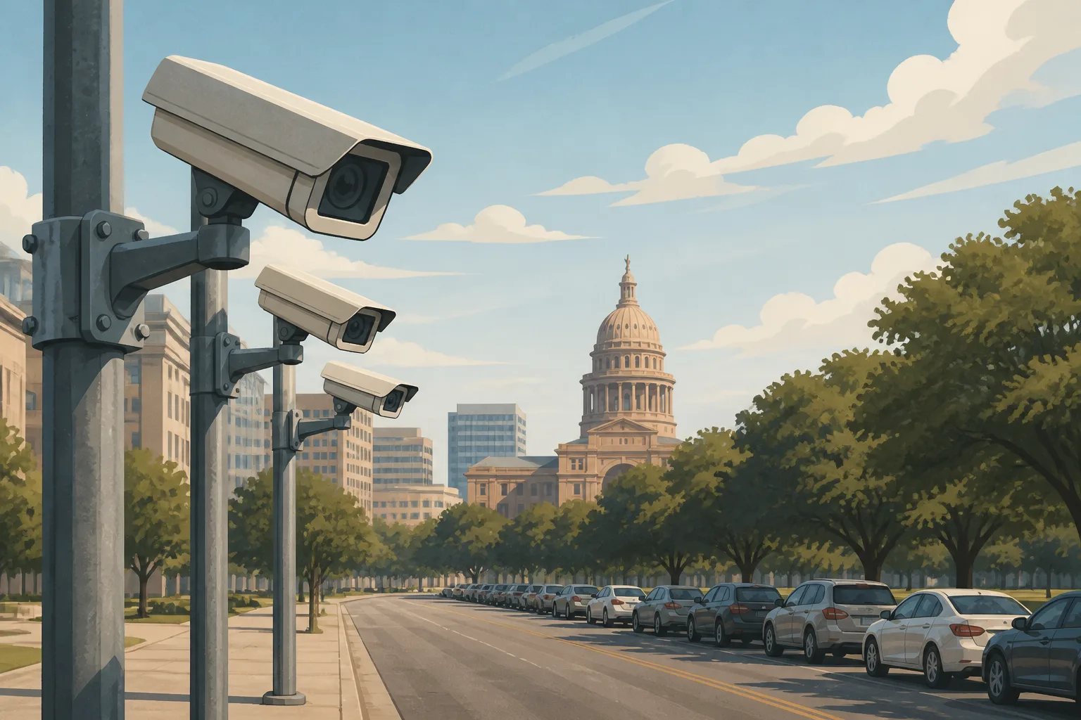 Abbott halts Texas funding for more Flock cameras
