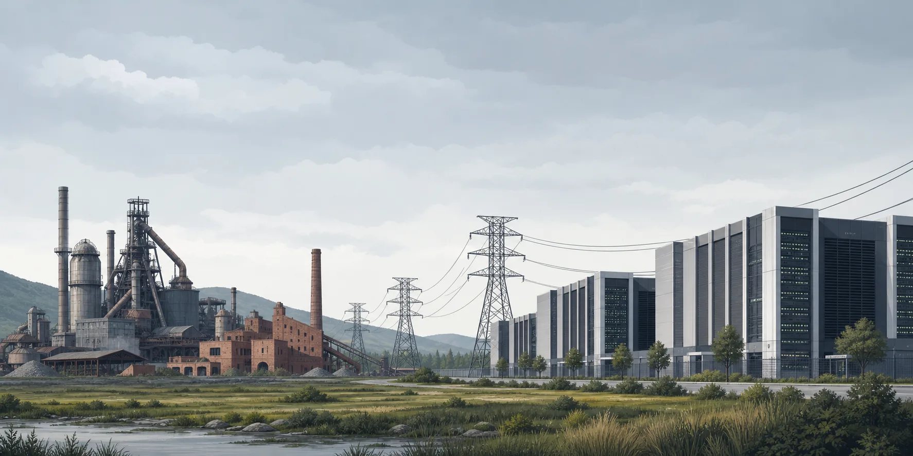 Data center power demand squeezes Made in America factories