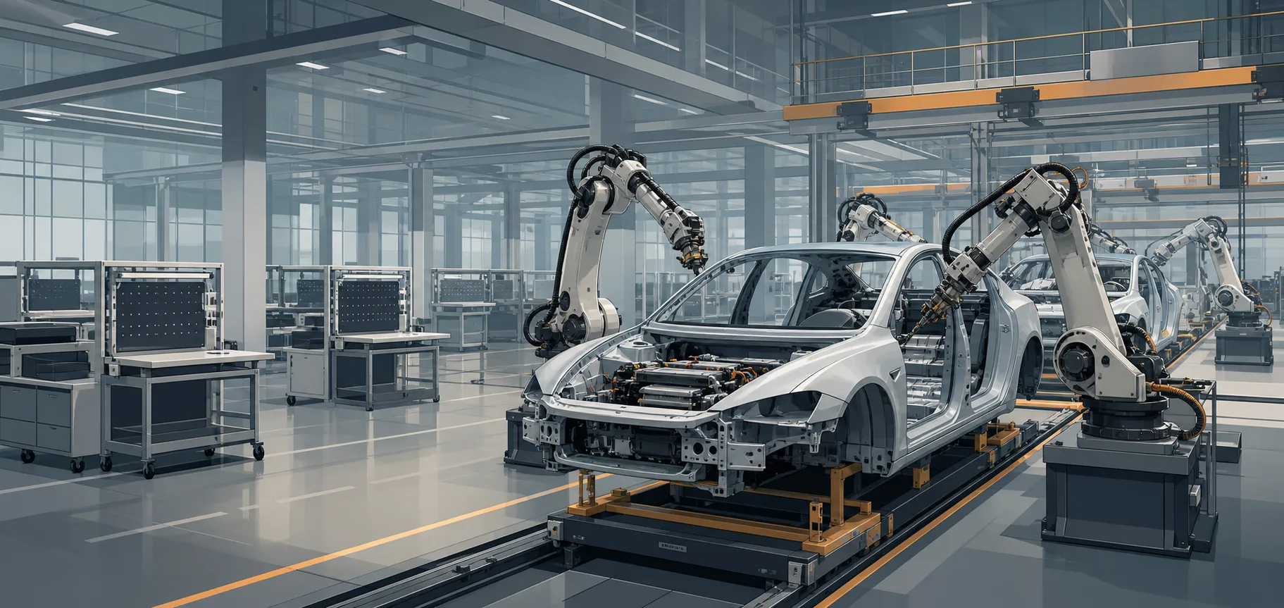GM’s EV robot push sharpens the factory automation fight