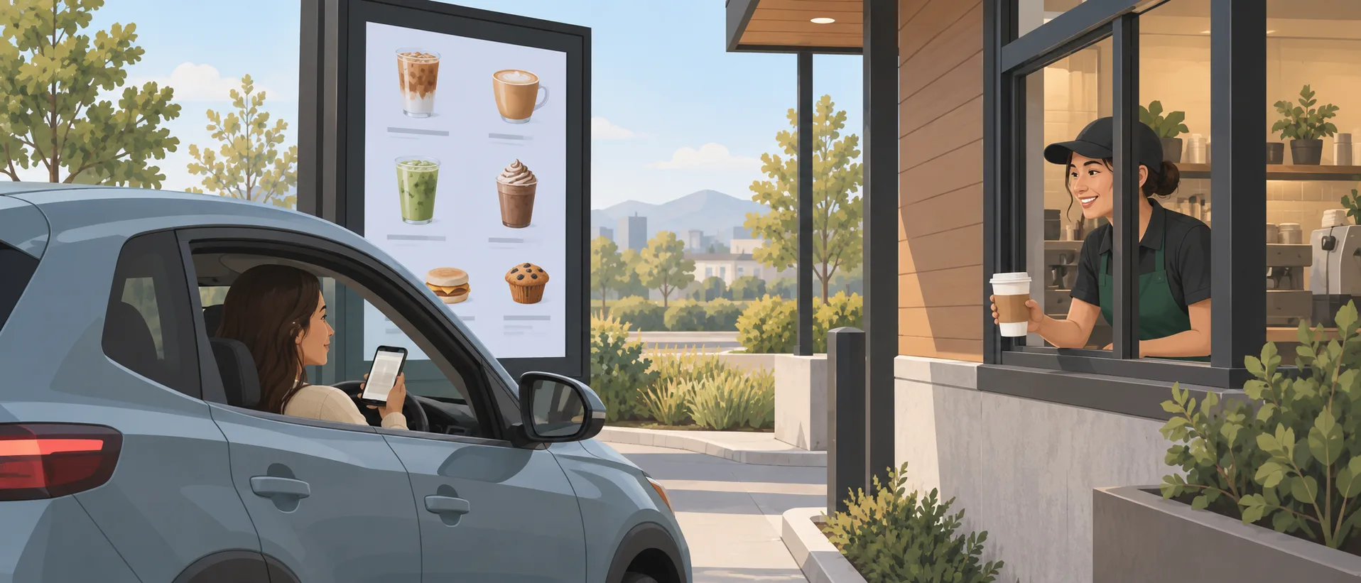 Starbucks explores AI menus that recognize drive-thru customers