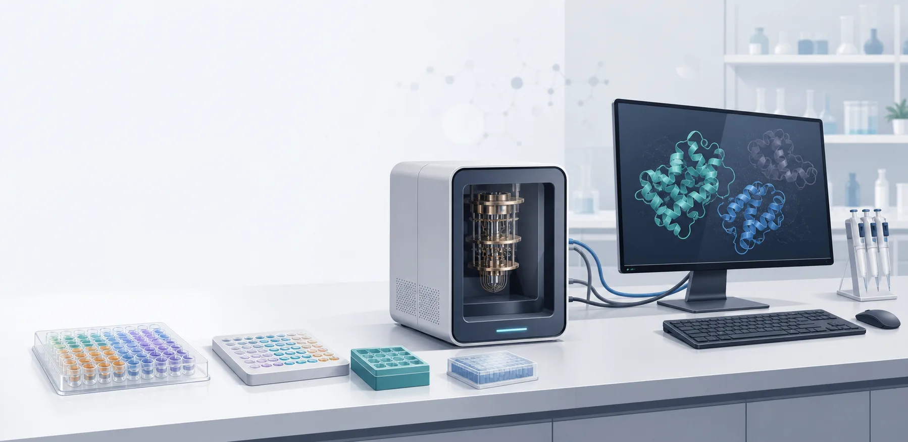 AI Drug Discovery Gets a Quantum Test for New Peptides
