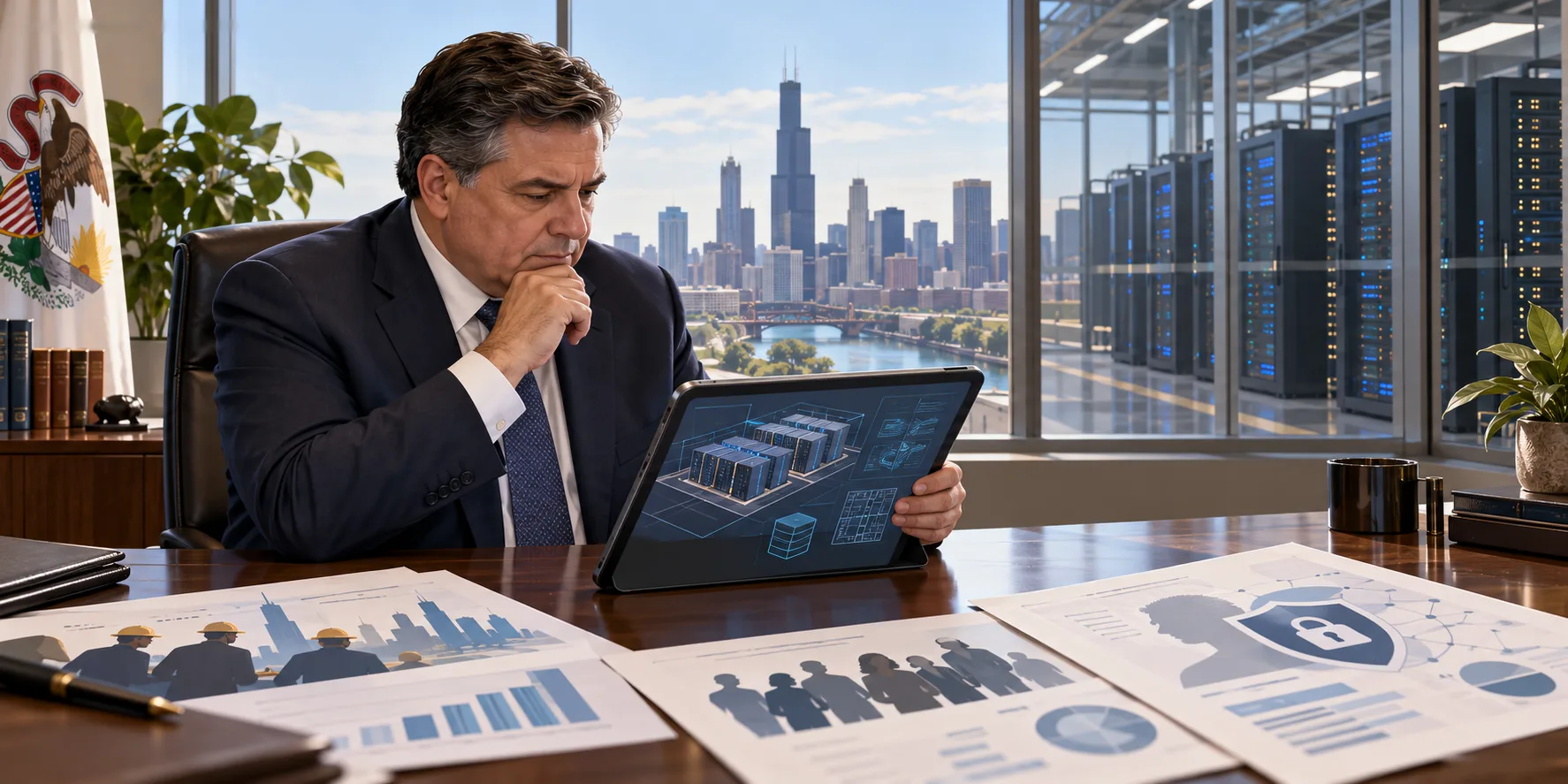 How Illinois’ Governor Sees AI’s Promise and Risks