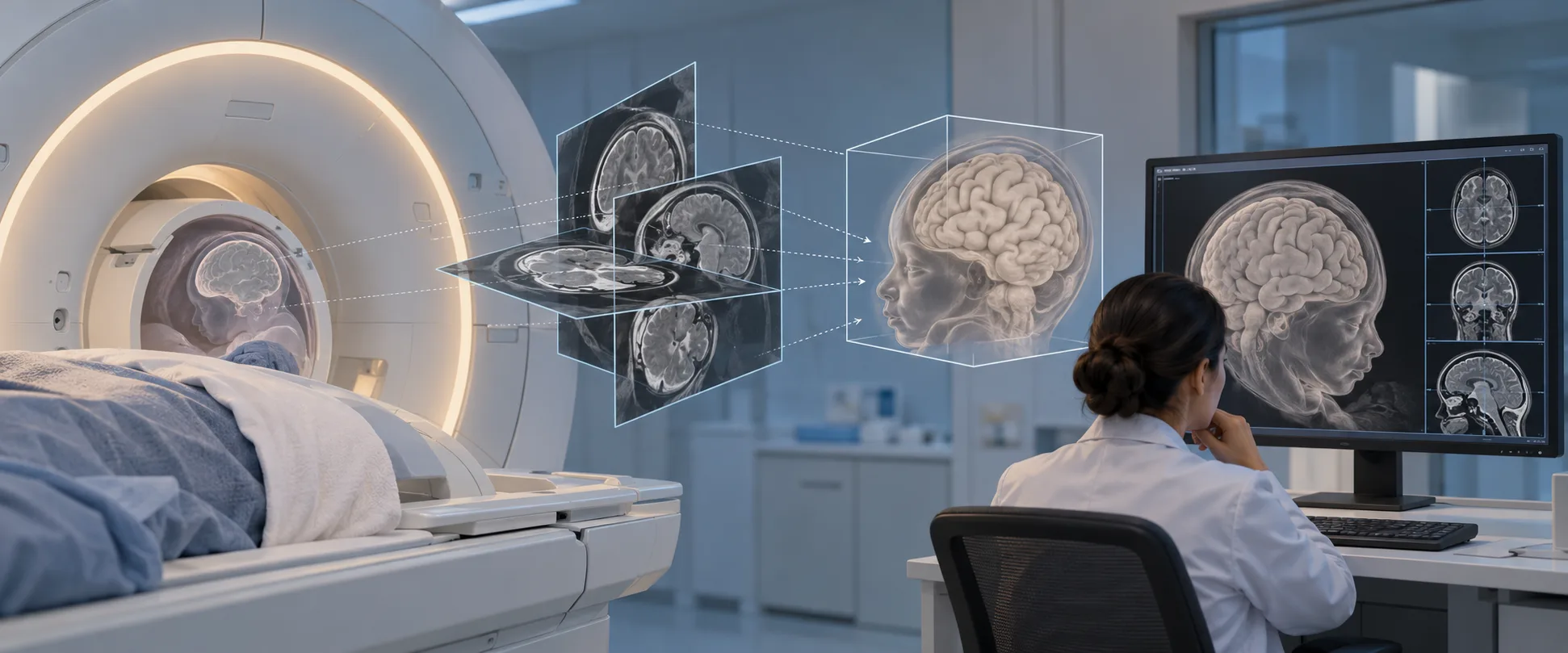 How symmetry could help AI track a moving fetal brain