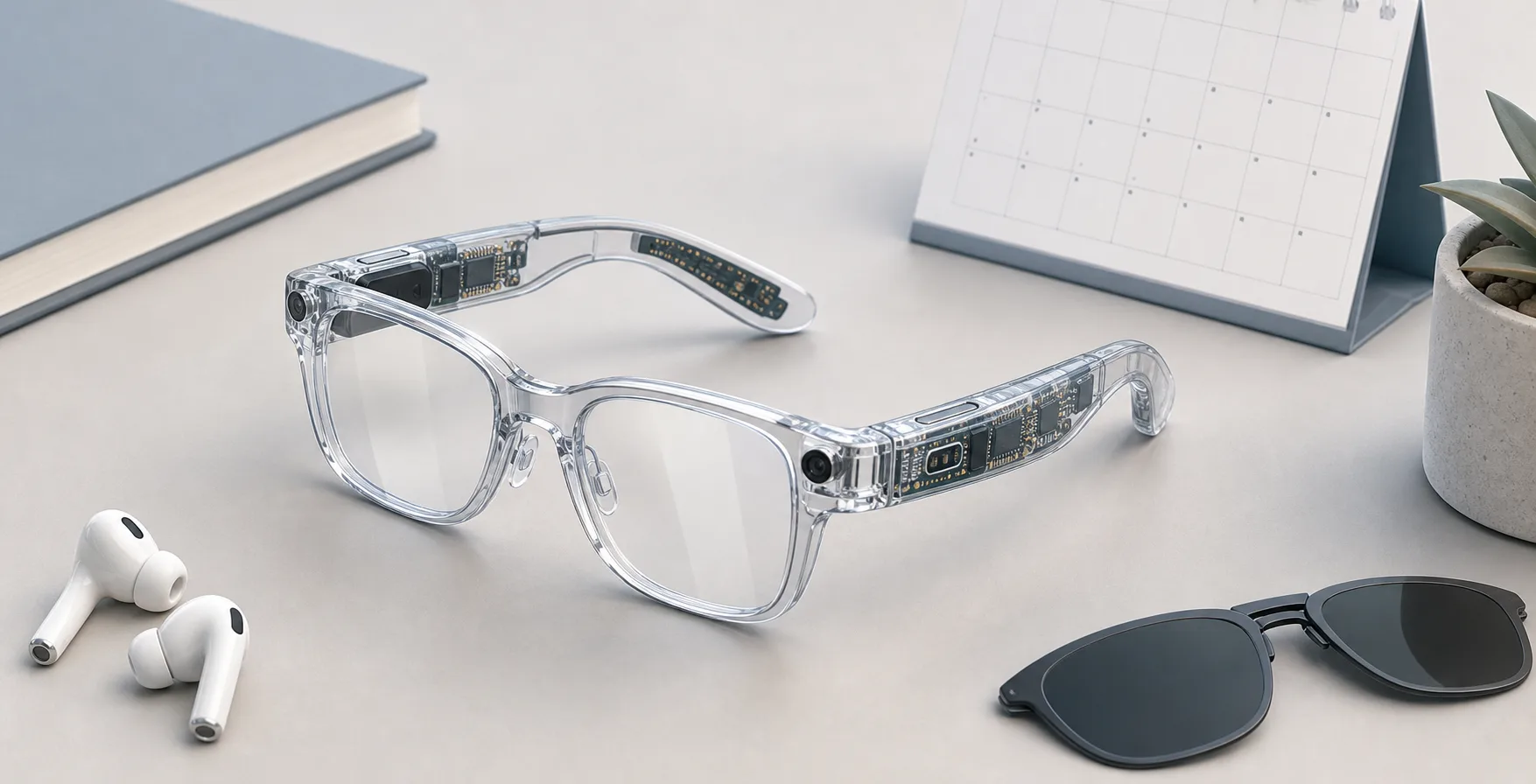 Lighter AirGo A6 smart glasses shift AI to voice