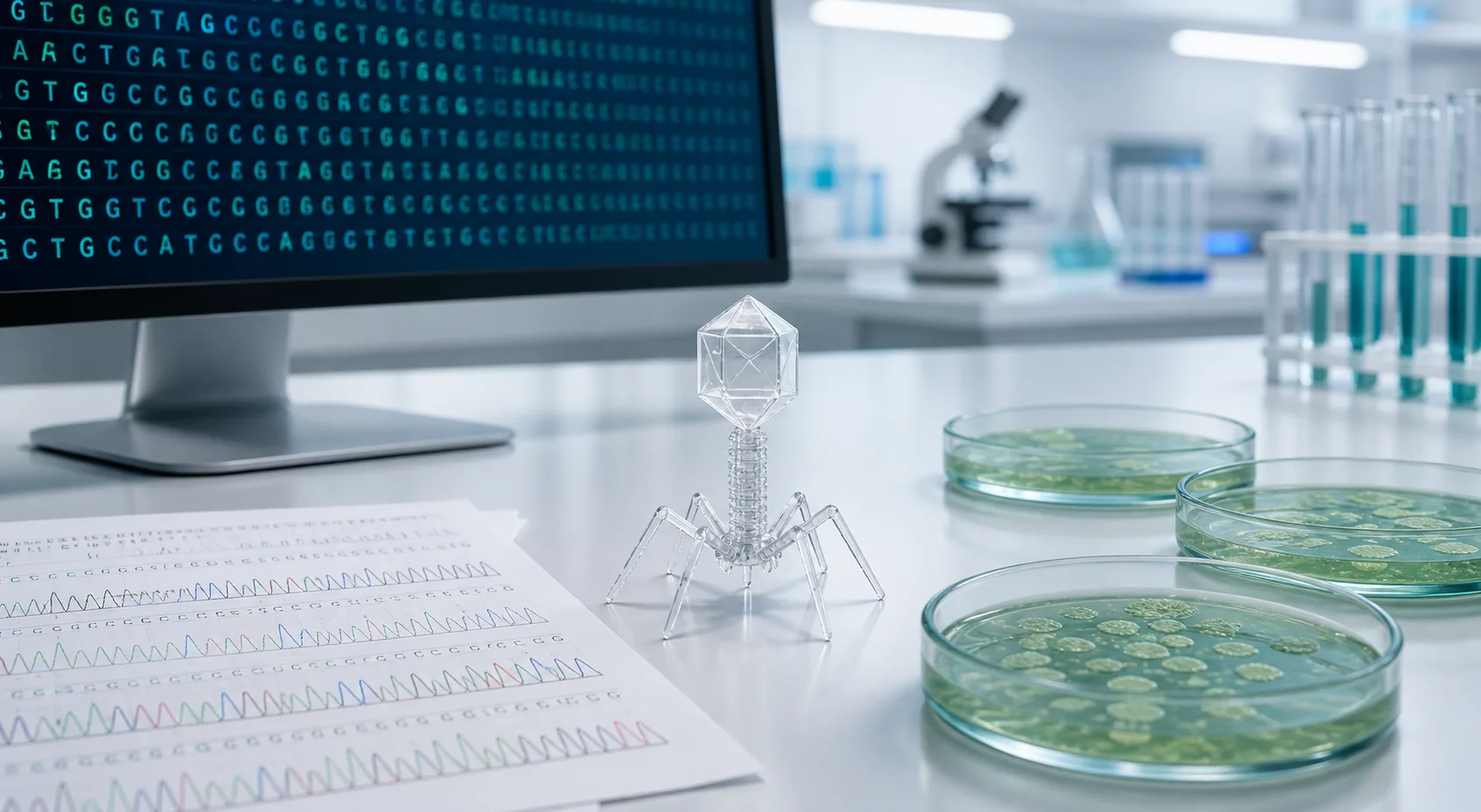 AI genome models move from proteins to virus design