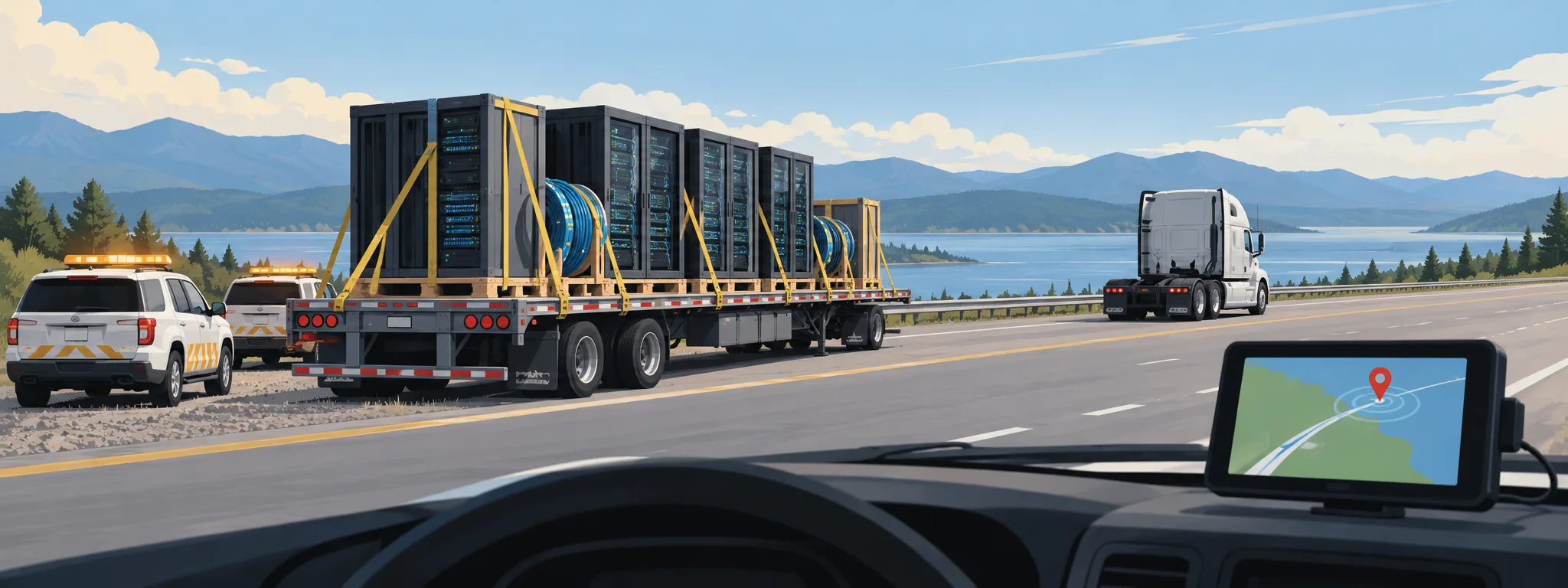 How GPS Spoofing Is Helping Thieves Target Data Center Cargo