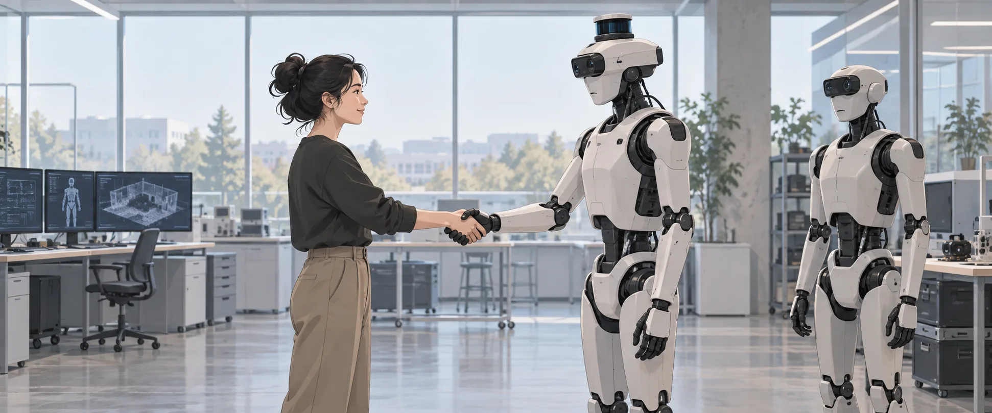 Why a Robot Handshake Can Change How We Trust AI
